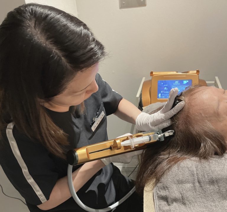 頭皮クレンジング+AC導入トリートメント（ヘッド）